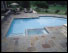 A graphic of a pool designed by Hall Stone